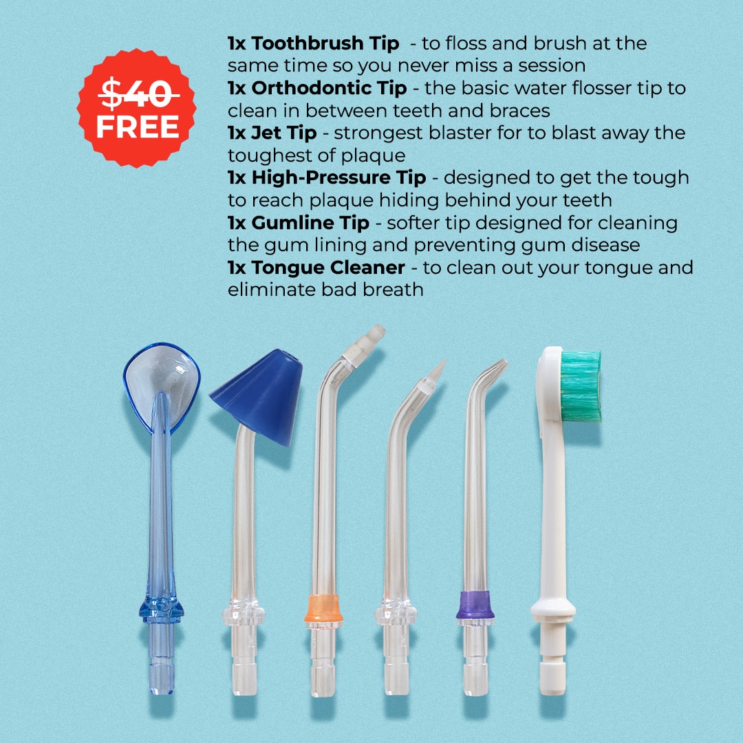 PUURSMILE WATER FLOSSER - 55% OFF SPRING CLEARANCE SALE + 5 FREE GIFTS (WORTH $200)