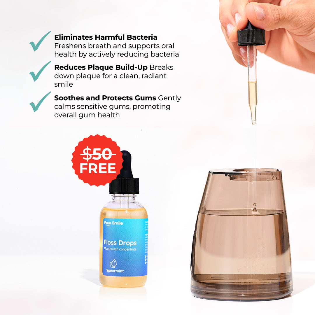 PUURSMILE WATER FLOSSER - 50% OFF MOTHER'S DAY SALE + 3 FREE GIFTS (WORTH $120)