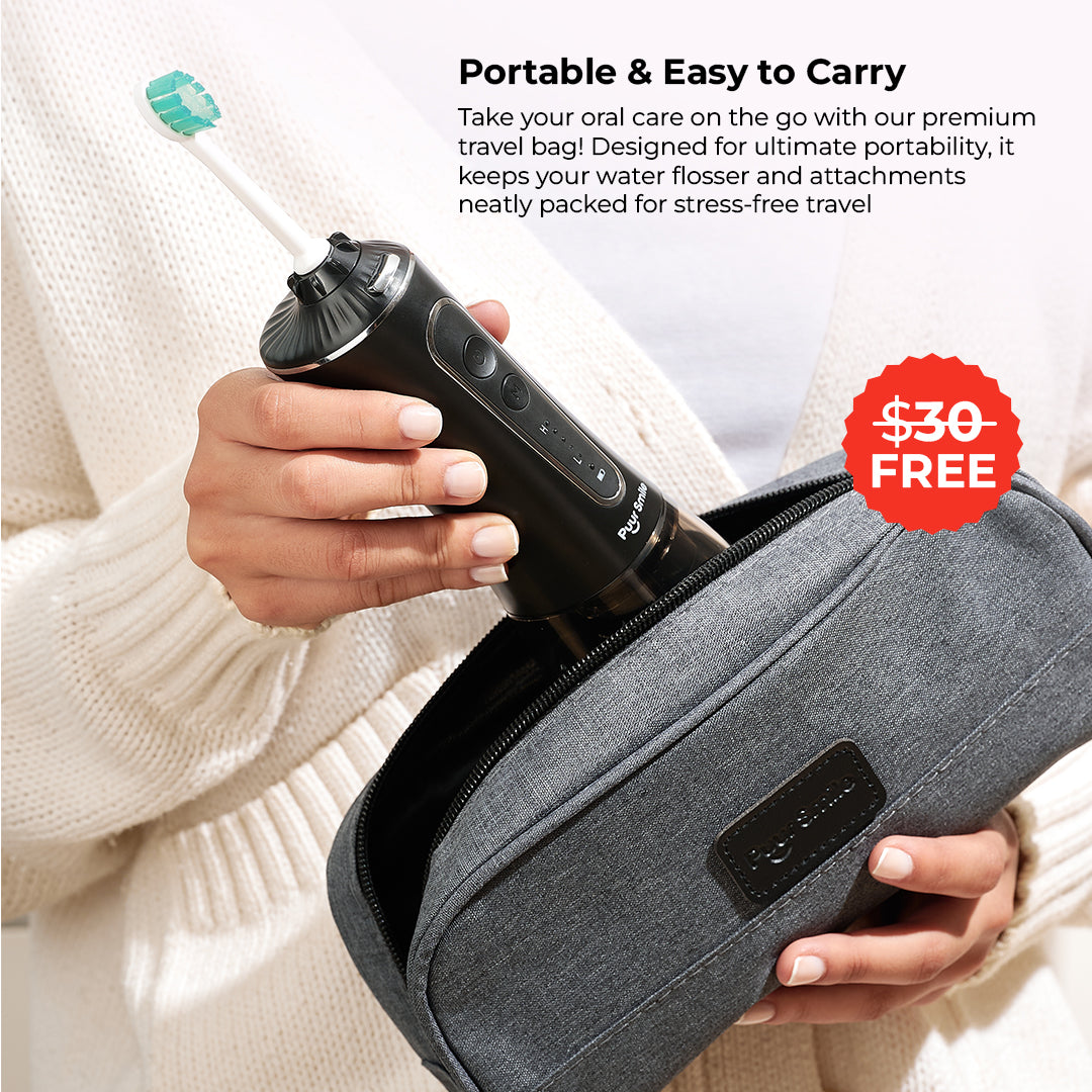 PUURSMILE WATER FLOSSER - 50% OFF MOTHER'S DAY SALE + 3 FREE GIFTS (WORTH $120)