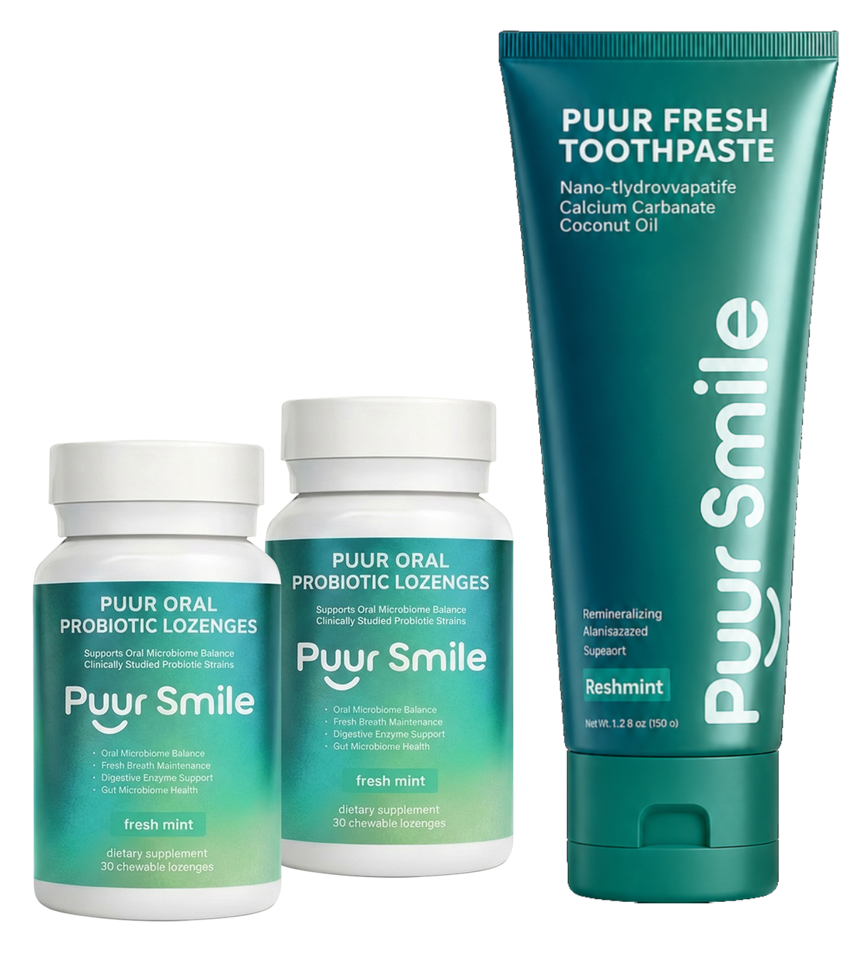 Puursmile Oral Probiotic Lozenge Melt – Restores the Good Bacteria Your Mouth Loses Every Time You Brush