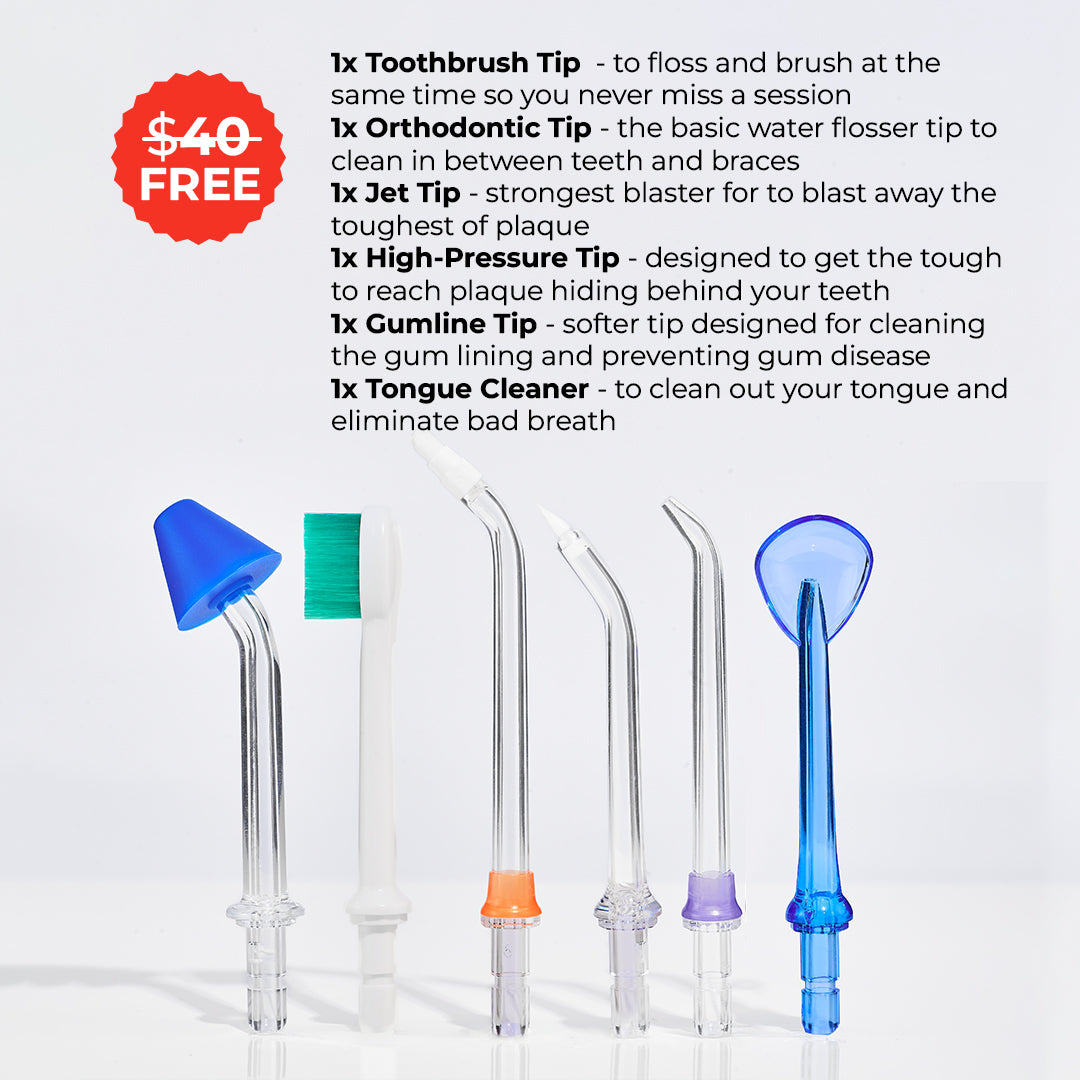PUURSMILE WATER FLOSSER - 50% OFF MOTHER'S DAY SALE + 3 FREE GIFTS (WORTH $120)