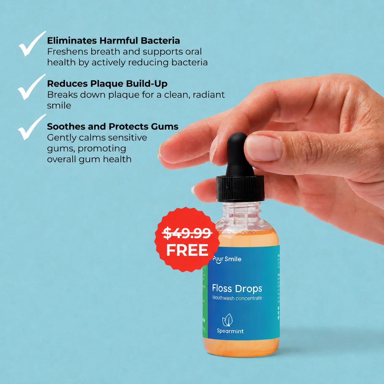 Puursmile Oral Probiotic Lozenge Melt – Restores the Good Bacteria Your Mouth Loses Every Time You Brush