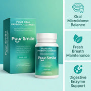 Puursmile Oral Probiotic Lozenge Melt – Restores the Good Bacteria Your Mouth Loses Every Time You Brush (Copy)